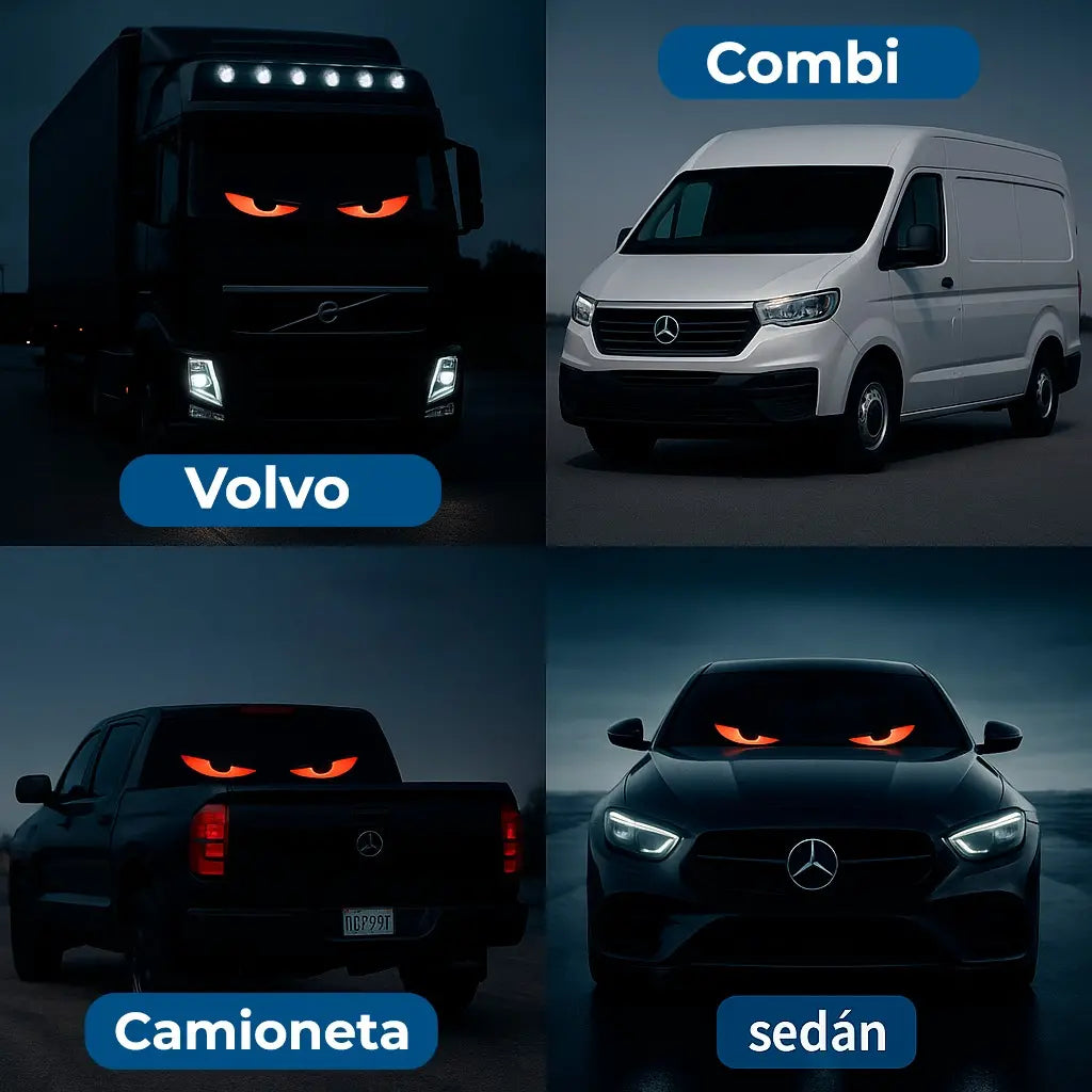 PANEL OJOS LED FLEXIBLE + GARANTIA 1 AÑO + ENVÍO GRATIS