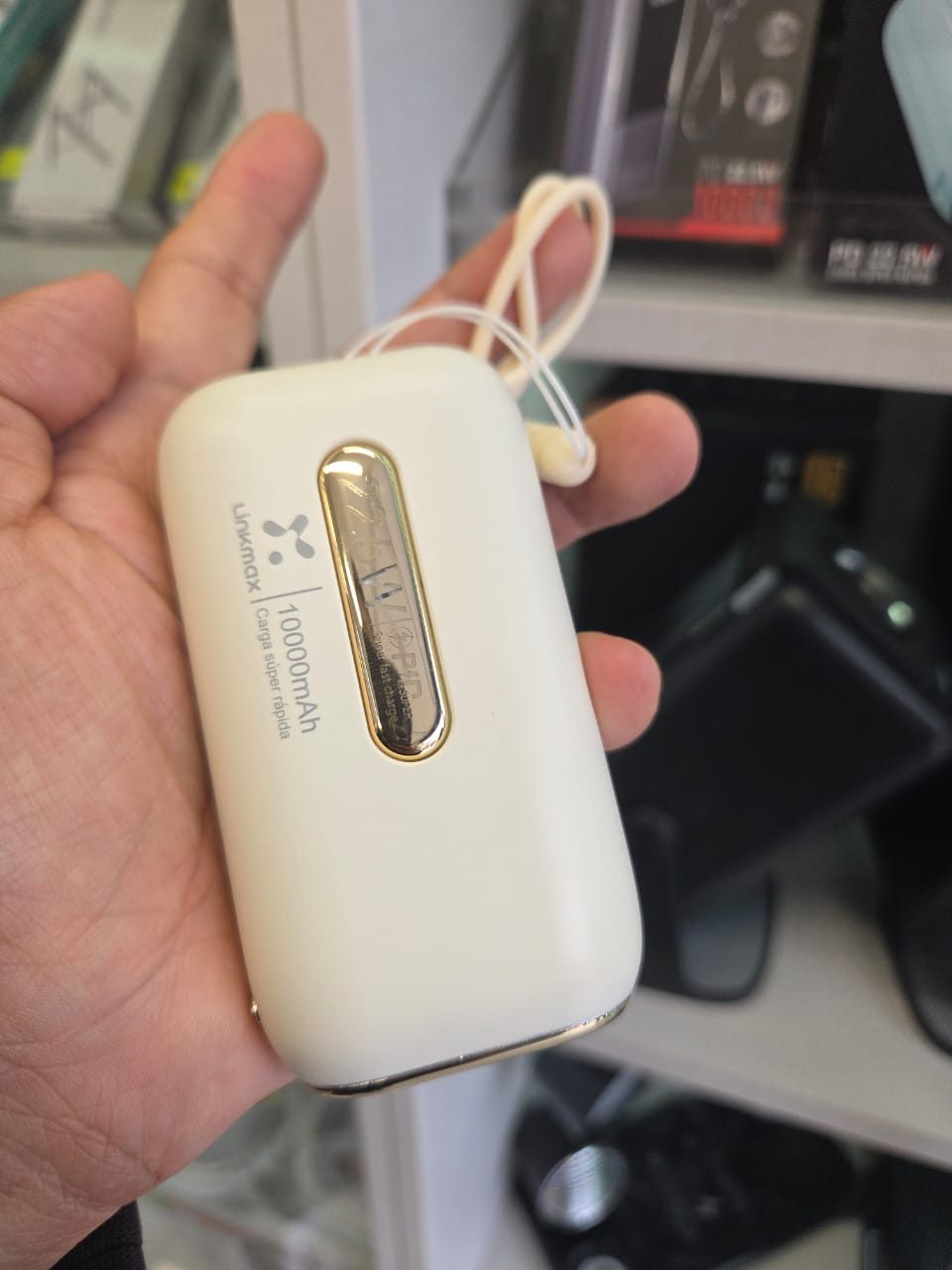 MINI POWER BANK 10000 MAH + MÁS POTENCIA . MENOS CABLES.TODO CONTIGO 🔋✨
